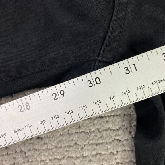 AG Adriano Goldschmied The Harper Essential Straight Jeans Women's 27R Black - Picture 14 of 14